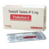 印度正品 5mg犀利士 Tadarise-5 日常保養 Cialis 治療陽痿 男性勃起硬度功能障礙