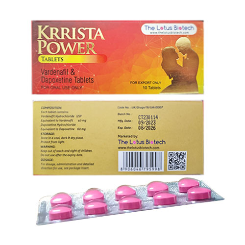 第三代巔峰超級艾力達雙效片 Krrista Power 樂威壯 壯陽持久
