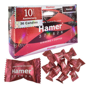 【十週年紀念款】馬來西亞汗馬糖 Hamer Candy 紅糖 升級強效版 人參精力糖