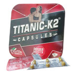 高品質 Titanic-k2胶囊 陰莖增大變長 印度泰坦K2 改善敏感度提升性能力 陰莖增大丸 能量補充劑