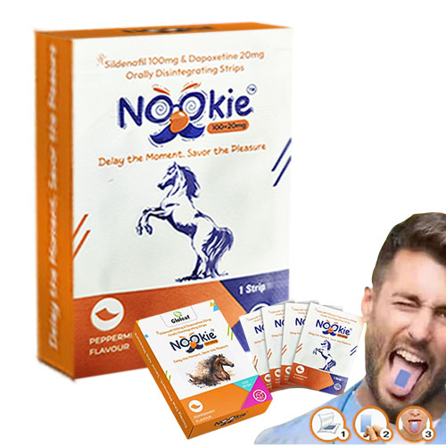 威爾剛口溶膜 Nookie Strips 烈馬口含片 薄力士同款 超越韓國口溶膜 增硬+持久雙效