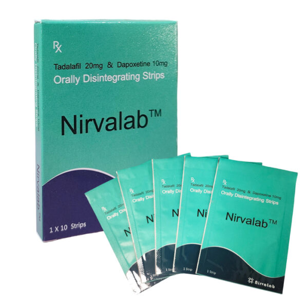 印度雙效綠膜 Nirvalab 口溶膜 長效助勃增硬+持久延時 印度口含片