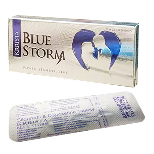 印度雙效 巔峰藍色風暴 KRRISTA BLUE STORM 超級威爾剛雙效 超強增硬+持久延時