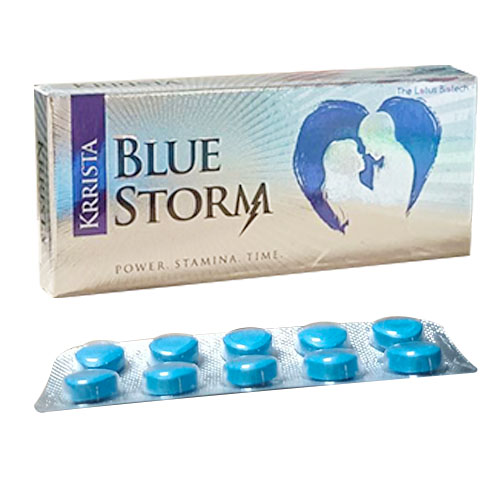 印度雙效 巔峰藍色風暴 KRRISTA BLUE STORM 超級威爾剛雙效 超強增硬+持久延時