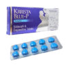 印度進口 巔峰藍P雙效片 KRRISTA BLUE-P 超級威而剛雙效 增硬助勃+延時持久