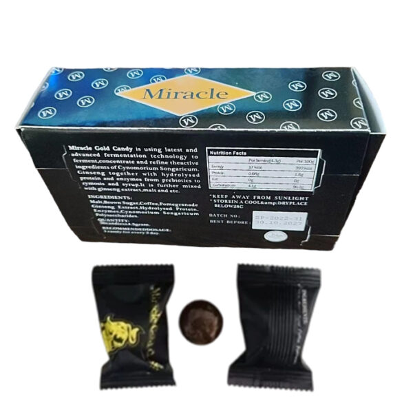 馬來西亞汗馬糖 第五代金牛糖 Miracle Gold Candy 汗馬精力糖 悍馬糖